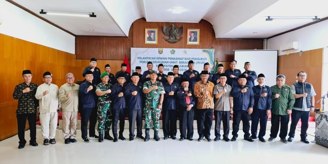 Pengurus FKUB Kabupaten Sukabumi Periode 2025–2030 Resmi Dilantik, Bupati Ajak Rawat Toleransi dan Kerukunan