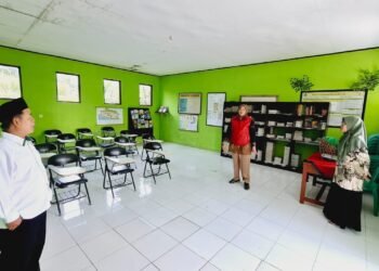 Verifikasi Persiapan Akreditasi Perpustakaan Sekolah di Madrasah Tsanawiyah Satu Atap Muslimun Al-Muhsiniyah