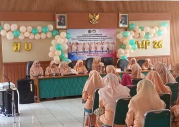 Momen Haru Hj. Sinta Abdul Manan Pamit dari DWP Kemenag Kabupaten Sukabumi
