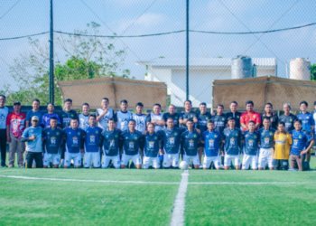 Pererat Silaturahmi, Kemenag Kabupaten Sukabumi Menangi Laga Minisoccer Bersama Kemenag Kota Bogor