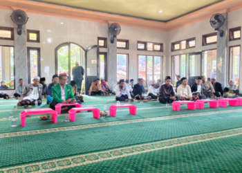 Pererat Silaturahmi, Lembaga Keagamaan se-Kecamatan Bantargadung Gelar Halal Bi Halal dan Syahriyahan