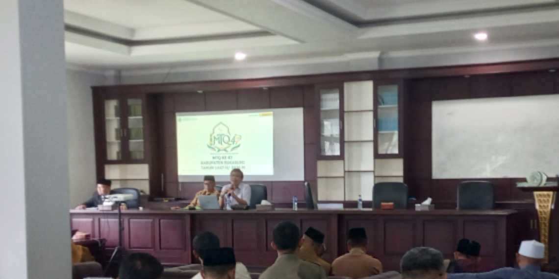 Ekspos Panitia Matangkan Teknis MTQ ke-47 Kabupaten Sukabumi, Koordinasi Lintas Sektor Diperkuat