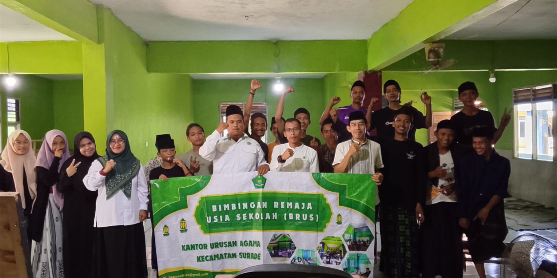 KUA Surade Berikan Bimbingan Remaja Pesantren, Tekankan Tupoksi KUA dan Edukasi Anti-Bullying