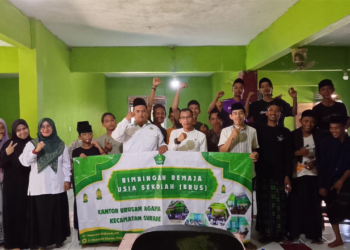 KUA Surade Berikan Bimbingan Remaja Pesantren, Tekankan Tupoksi KUA dan Edukasi Anti-Bullying
