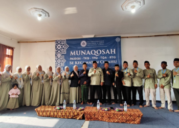 Penyuluh Agama Islam KUA Cidahu Berperan Aktif sebagai Penguji Munaqosah Akhir Tahun FKPQ