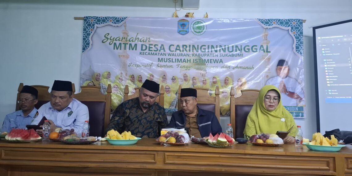 Pengajian Syahriyahan Caringin Nunggal: Momentum KUA Waluran Perkokoh Sinergi Keagamaan