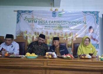 Pengajian Syahriyahan Caringin Nunggal: Momentum KUA Waluran Perkokoh Sinergi Keagamaan