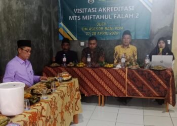 MTs Miftahul Falah 2 Sambut Tim Asesor BAN-PDM dalam Kegiatan Visitasi Akreditasi