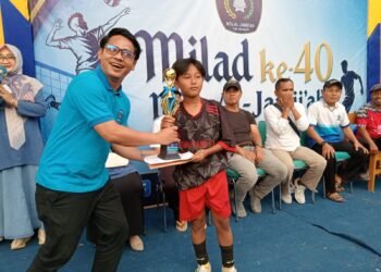 MI Sukatani Raih Juara 1 Futsal pada Milad MTs Al-Jamii’ah ke-40