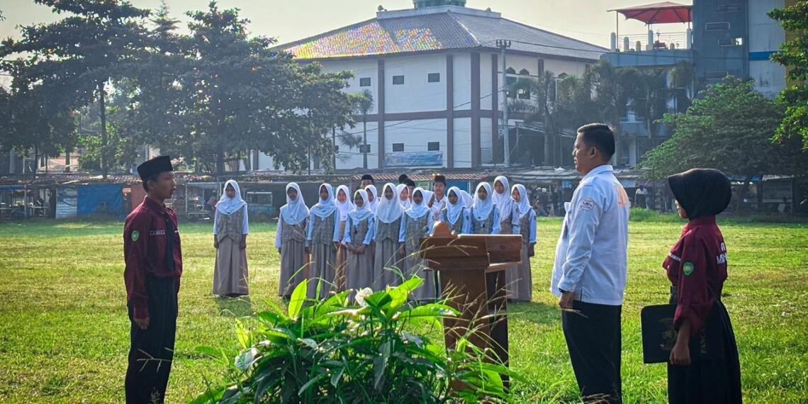 BNNK Kabupaten Sukabumi Berikan Pembinaan Pencegahan Narkoba di MTs Alhidayah Cibadak