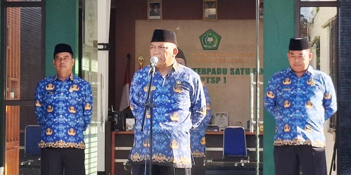 Apel Pagi Kemenag Kabupaten Sukabumi Tekankan Pentingnya Validitas dan Pembaruan Data