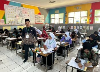 Penyuluh Agama Islam KUA Cibadak Jadi Juri Lomba Kaligrafi Pentas PAI SD Tingkat Kabupaten Sukabumi 2026