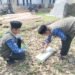 Penyuluh KUA Ciracap Laksanakan Pengukuran Arah Kiblat Lokasi Pembangunan Masjid di Babakan Sawah