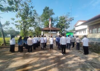 KUA Sagaranten Bersama Forkopimcam Laksanakan Upacara Hari Kebangkitan Nasional Ke-118