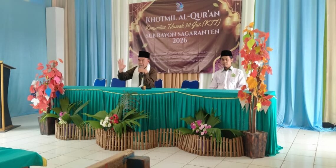 Melalui Khotmil Qur’an, KUA Purabaya Dorong Pelajar Gemar Membaca Al-Qur’an