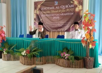 Melalui Khotmil Qur’an, KUA Purabaya Dorong Pelajar Gemar Membaca Al-Qur’an