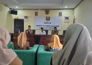 Penyuluh Agama KUA Waluran Isi Pengajian Bulanan Bersama MUI, BAZNAS dan Forkopimcam