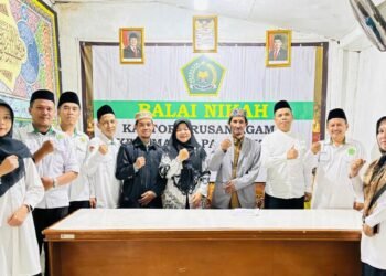KUA Parungkuda Gelar Update dan Sinkronisasi Data Ponpes dan MDTA se-Kecamatan Parungkuda