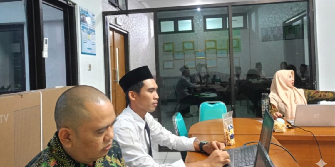 Delapan PPPK di Kantor Kemenag Kabupaten Sukabumi Ikuti Sosialisasi Orientasi Secara Daring