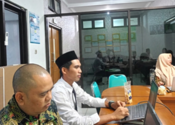 Delapan PPPK di Kantor Kemenag Kabupaten Sukabumi Ikuti Sosialisasi Orientasi Secara Daring