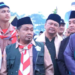 Pramuka Saka Amal Bhakti Turut Kawal Pemberangkatan Calon Jemaah Haji Kabupaten Sukabumi 2026