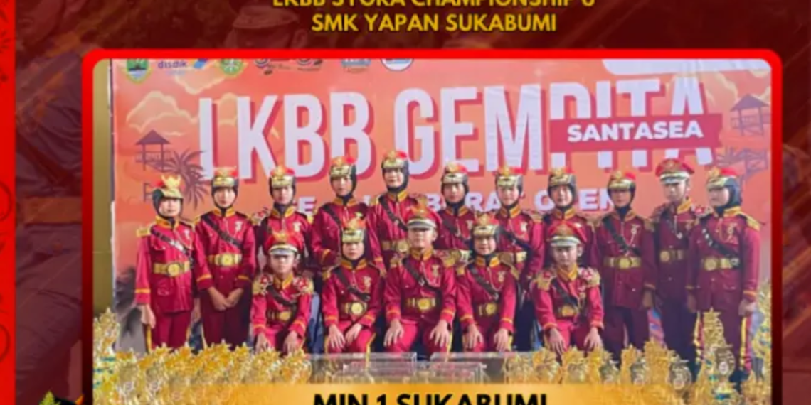 Paskibra MIN 1 Sukabumi Borong Prestasi di LKBB SYGRA Championship VI 2026
