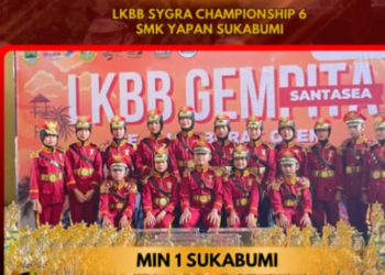 Paskibra MIN 1 Sukabumi Borong Prestasi di LKBB SYGRA Championship VI 2026