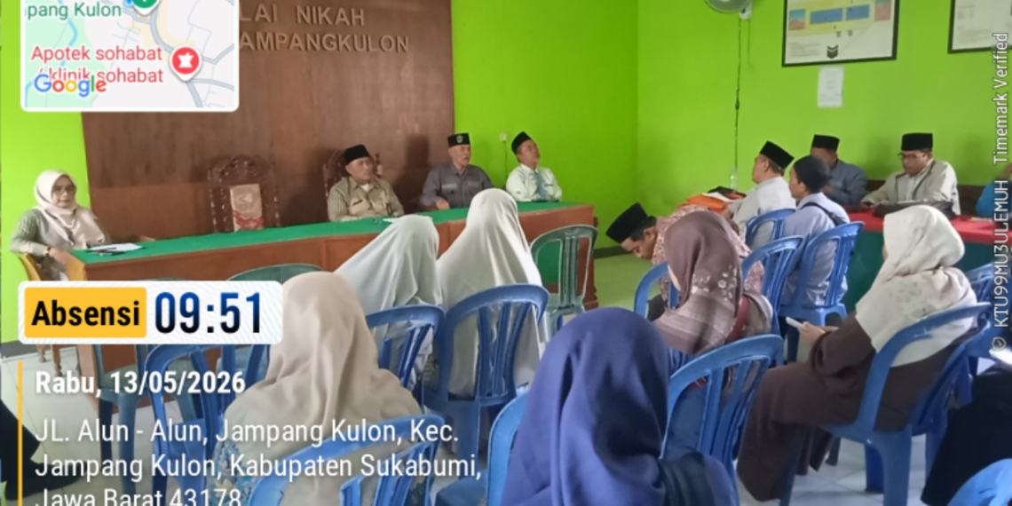 Kepala KUA Jampangkulon Sosialisasikan Perpanjangan IJOP MDTU dan LPQ Tingkat Kecamatan