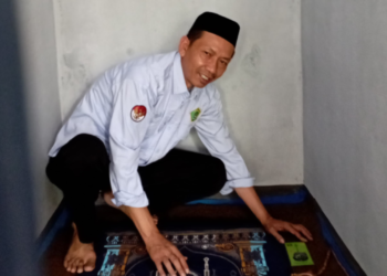KUA Kebonpedes Pastikan Arah Kiblat Akurat di Mushola dan Rumah Penduduk
