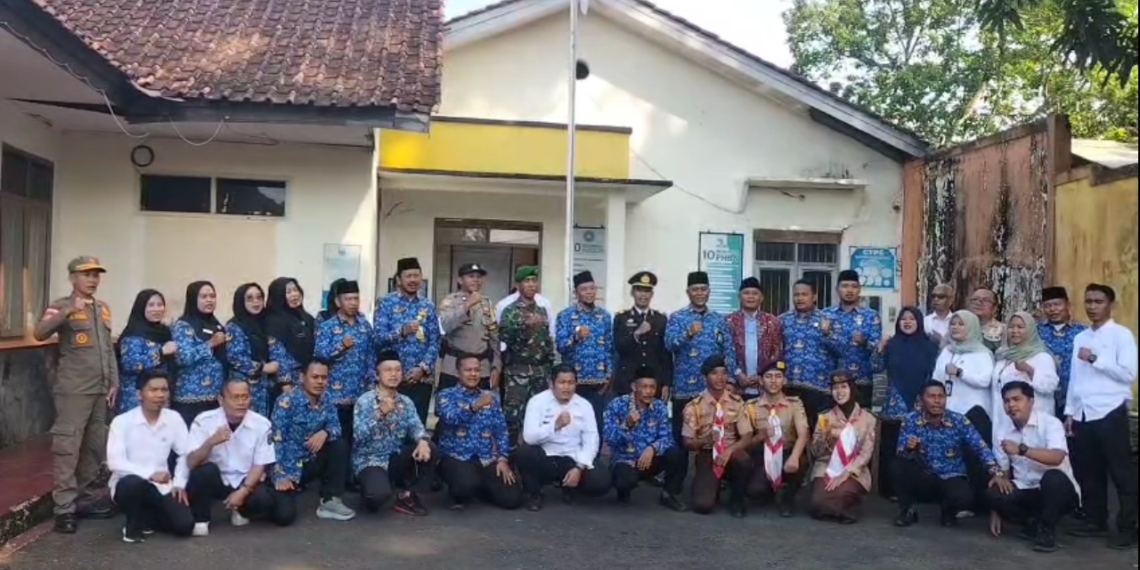 KUA Jampangkulon Ikuti Upacara Hari Kebangkitan Nasional Ke-118 Tingkat Kecamatan