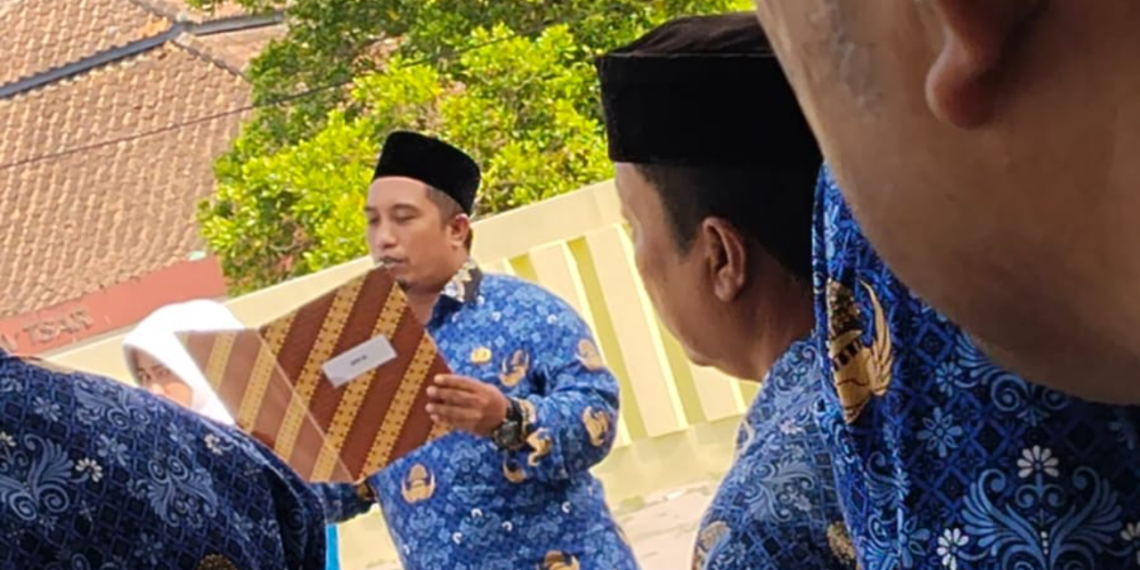 Upacara Harkitnas Kecamatan Ciemas Berlangsung Khidmat, Doa Dipimpin Penyuluh KUA Ciemas