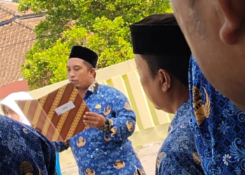 Upacara Harkitnas Kecamatan Ciemas Berlangsung Khidmat, Doa Dipimpin Penyuluh KUA Ciemas