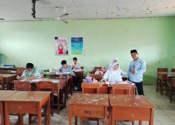 Penyuluh KUA Cibadak Jadi Juri Lomba Kaligrafi Pentas PAI SMP Tingkat Wilayah Cicurug 2026