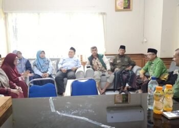 Sambut Tahun Baru Islam 1448 H, KUA Cisaat Gelar Rakor Lintas Sektoral Bersama Forkopimcam dan Lembaga Keagamaan