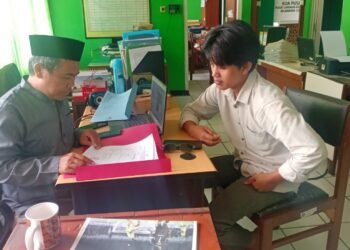 Tingkatkan Tata Kelola Rumah Ibadah, Penyuluh KUA Cibadak Layanani Konsultasi ID Masjid