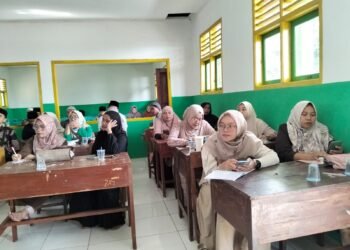 KUA dan FKDT Sagaranten Sosialisasikan Izin Operasional MDTU kepada Pengelola Madrasah Diniyah