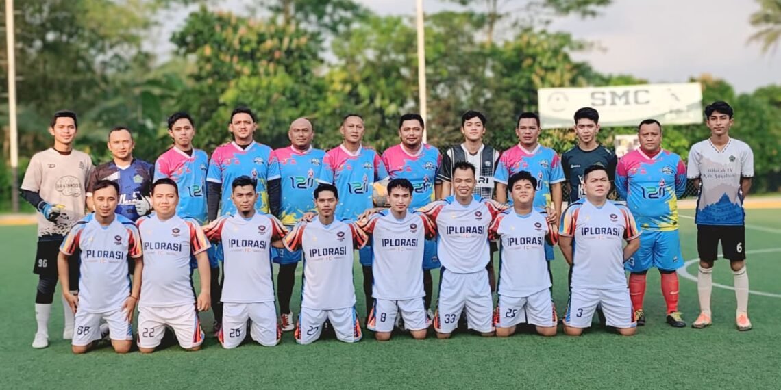 IPLORASI FC Raih Kemenangan atas IPARI dalam Laga Persahabatan Mini Soccer