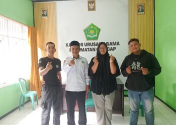 Saung Alam Buruan Ajar Indonesia Koordinasikan Festival Budaya Anak Pesisir Series 4 ke KUA Ciracap
