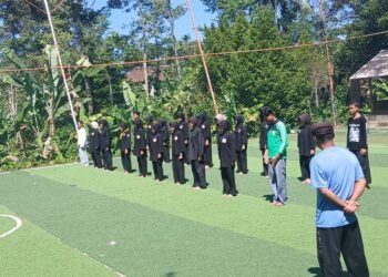 Jelang Pelepasan Siswa 2026, MA dan MTs Darul Ahkam Matangkan Penampilan Pencak Silat