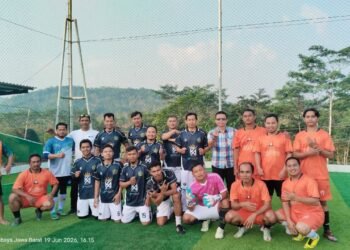 Bapor FC Kemenag Sukabumi Pererat Silaturahmi melalui Laga Persahabatan dengan MANPASI FC