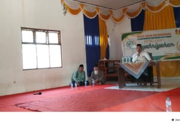 Penyuluh KUA Ciemas Sosialisasikan Program Lebaran Yatim pada Kegiatan Syahriyahan