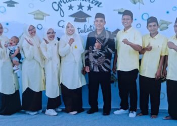 Sinergi Pendidikan dan Keagamaan Warnai Perpisahan MI Al Barokah Cigebang