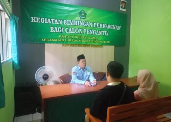 Kepala KUA Surade Tekankan Komunikasi Harmonis, Jauhi Judol dan Pinjol dalam Binwin Mandiri