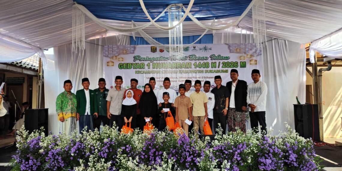 Gebyar Muharram 1448 H Cidahu Meriah, Santunan 156 Anak Yatim Warnai Semangat Kebersamaan