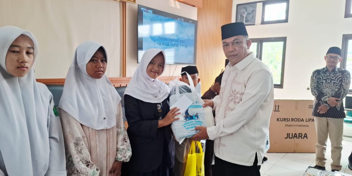 Kakankemenag Kab. Sukabumi Dorong Penguatan Solidaritas untuk Yatim dan Disabilitas