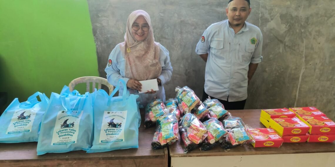 KUA Surade Berbagi Kebahagiaan dengan Anak Yatim pada Momentum Muharram 1448 H