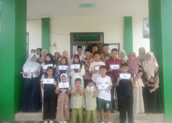 Asyura Penuh Kasih, KUA Sagaranten Berbagi Kebahagiaan dengan Yatim dan Disabilitas