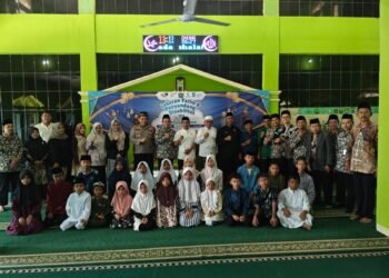 Momentum Muharram, KUA Jampangtengah Perkuat Kepedulian kepada Anak Yatim