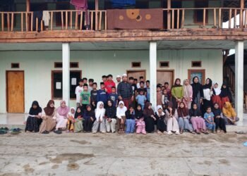 Penyuluh Agama KUA Ciemas Santuni 78 Anak Yatim Piatu pada Momentum Muharram