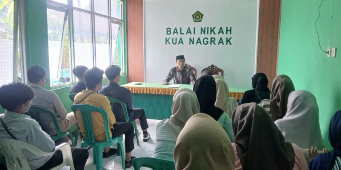KUA Nagrak Siapkan Calon Pengantin Hadapi Dinamika Rumah Tangga